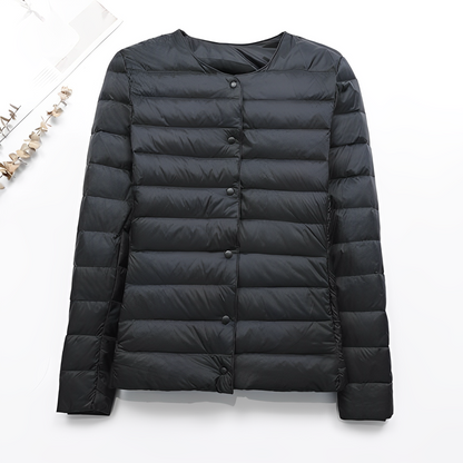 Chaqueta Larga con Capucha y Cremallera Frontal para Mujer | Ideal para Uso Diario en Días Fríos