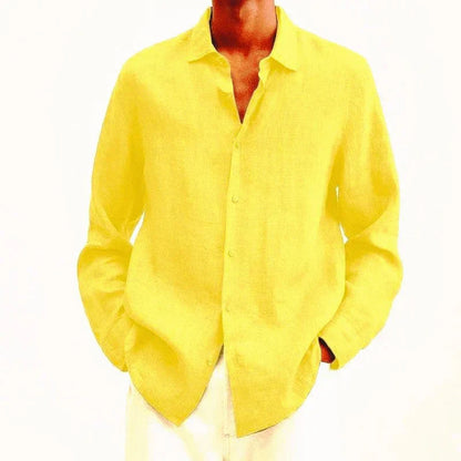 Camisa Con Corte Clásico Para Hombre | Ideal Para Trabajo Y Uso Diario