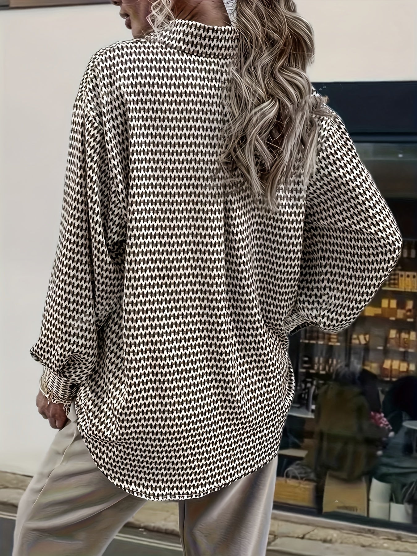 Blusa Con Corte Estructurado Y Detalles Integrados Para Mujer | Ideal Para Uso Diario Y Profesional