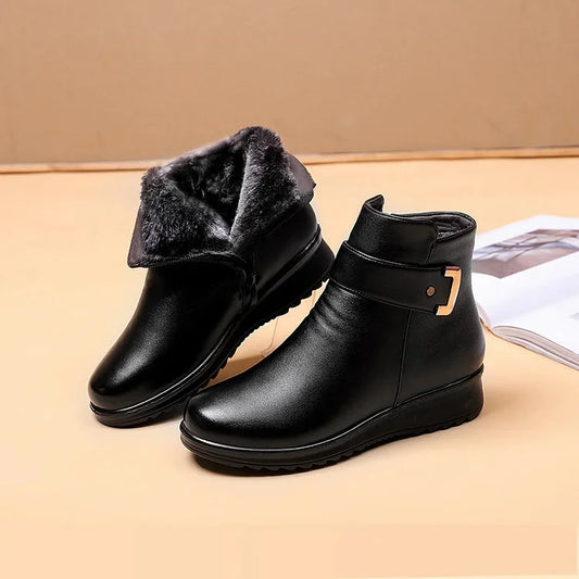 Botines De Invierno Con Diseño De Tobillo Para Mujer | Ideal Para Temporada Fría
