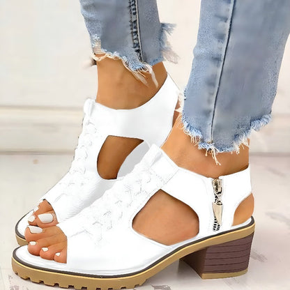 Sandalias Con Correas Ajustables Para Mujer | Ideal Para Temporada Cálida