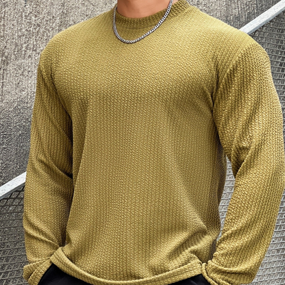 Jersey de Punto con Corte Relajado para Hombre | Ideal para Uso Diario