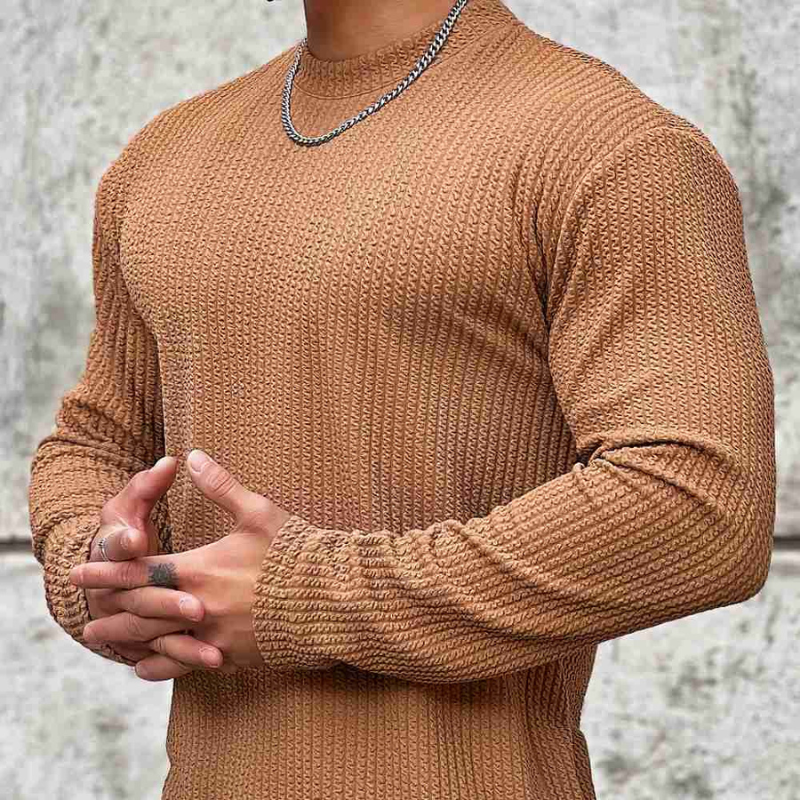 Jersey de Punto con Corte Relajado para Hombre | Ideal para Uso Diario