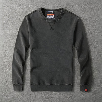 Jersey De Manga Larga Con Corte Suelto Para Hombre | Ideal Para Uso Diario Informal Y Semi-Formal