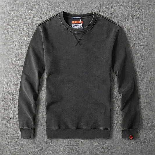 Jersey De Manga Larga Con Corte Suelto Para Hombre | Ideal Para Uso Diario Informal Y Semi-Formal