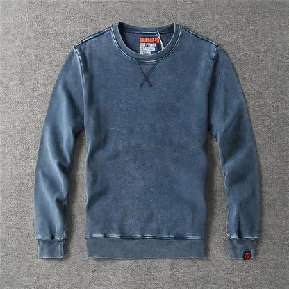 Jersey De Manga Larga Con Corte Suelto Para Hombre | Ideal Para Uso Diario Informal Y Semi-Formal