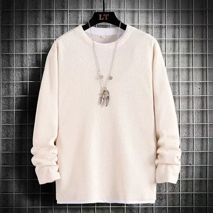 Sudadera de Manga Larga con Corte Amplio para Hombre | Ideal para Uso Diario
