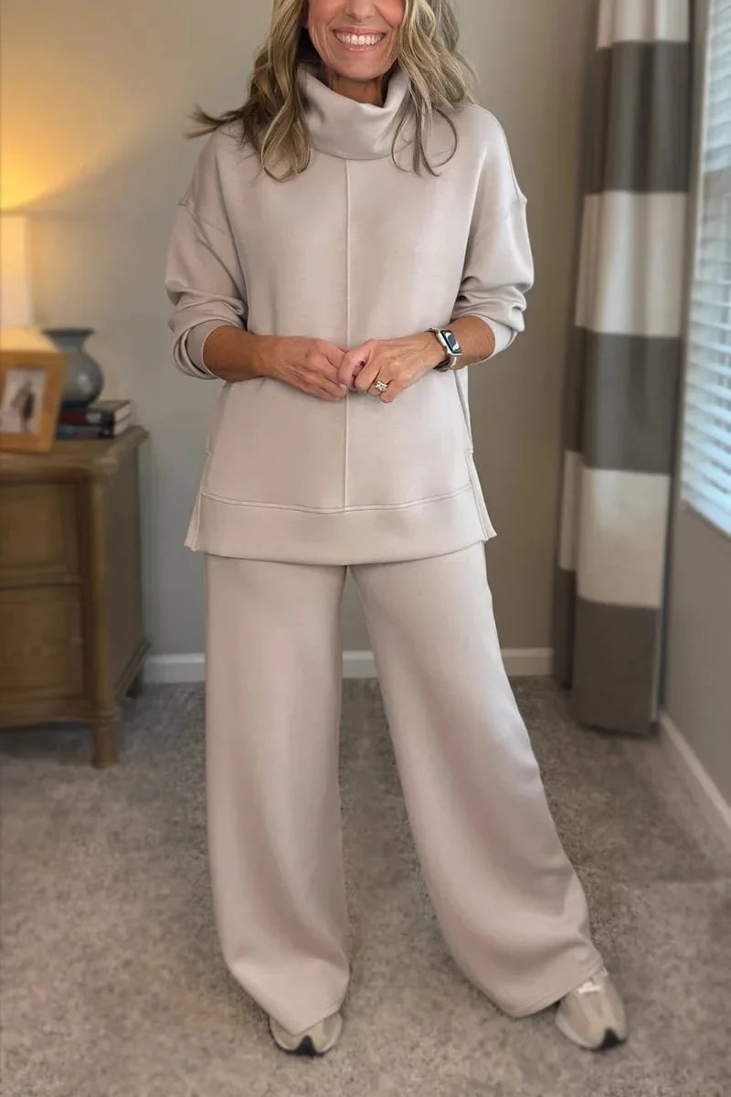 Conjunto de Dos Piezas con Parte Superior y Pantalón para Mujer | Ideal para Actividades Diarias