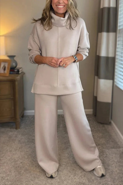 Conjunto de Dos Piezas con Parte Superior y Pantalón para Mujer | Ideal para Actividades Diarias