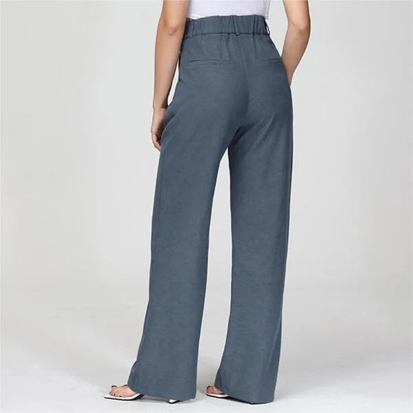 Pantalón Evasado Con Corte Ajustado En Cadera Para Mujer | Ideal Para Uso Diario Y Salidas