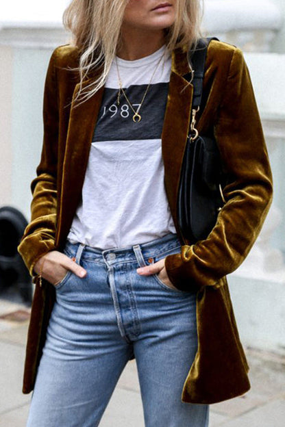 Blazer con Corte Ajustado para Mujer | Ideal para Uso Urbano y Diario