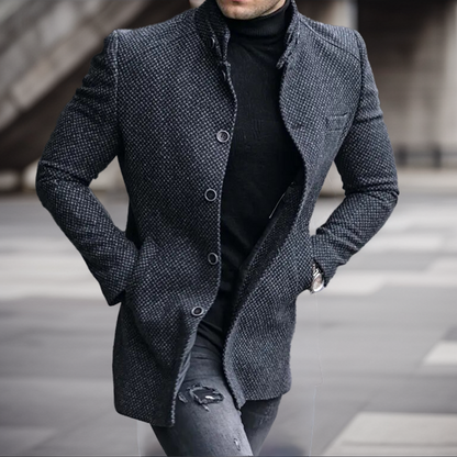 Chaqueta Para Hombre De Corte Ajustado Y Estructura Ligera | Ideal Para Uso Profesional Y Urbano