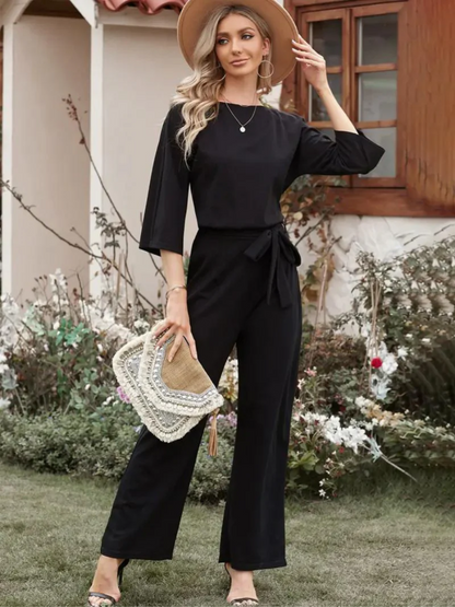 Mono Con Mangas Cortas Y Cintura Ajustable Para Mujer | Ideal Para Uso Diario Y Ocasiones