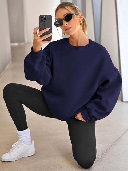 Pullover Oversize Con Corte Relajado Para Mujer | Ideal Para Uso Diario