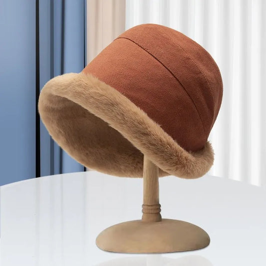 Sombrero Tipo Pescador con Ajuste Estándar para Mujer | Ideal para Invierno