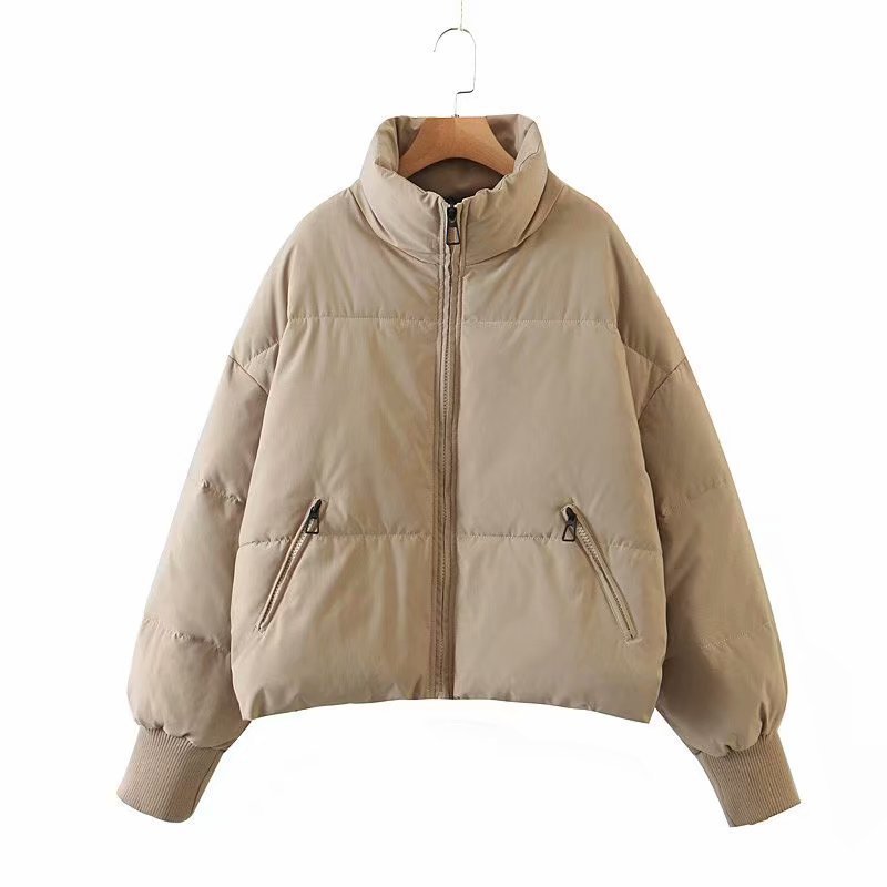 Chaqueta Acolchada Ligera Con Bolsillos Para Mujer | Ideal Para Uso Diario