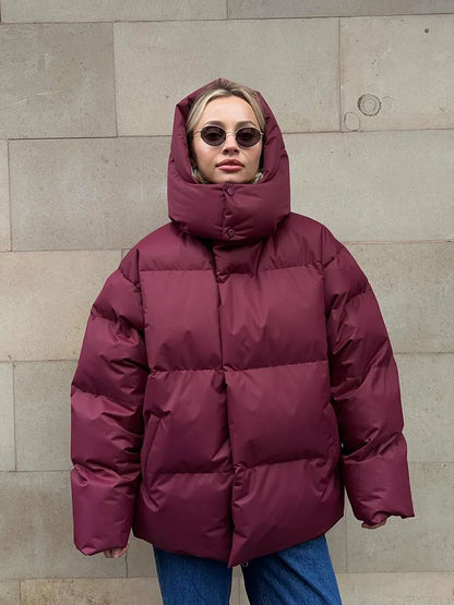 Chaqueta De Invierno Larga Con Capucha Para Mujer | Ideal Para Uso Diario En Invierno