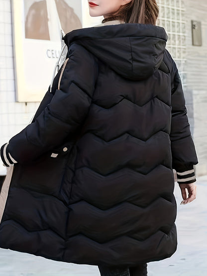 Chaqueta Con Cremallera y Bolsillos De Solapa Para Mujer | Ideal Para Otoño e Invierno