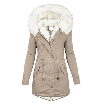 Chaqueta De Invierno Con Forro Interior Para Mujer | Ideal Para Uso Diario En Invierno