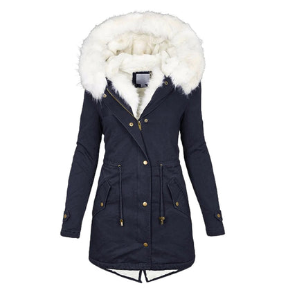 Chaqueta De Invierno Con Forro Interior Para Mujer | Ideal Para Uso Diario En Invierno
