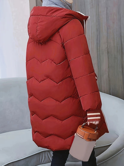 Chaqueta Con Cremallera y Bolsillos De Solapa Para Mujer | Ideal Para Otoño e Invierno