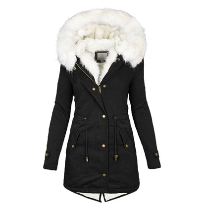 Chaqueta De Invierno Con Forro Interior Para Mujer | Ideal Para Uso Diario En Invierno