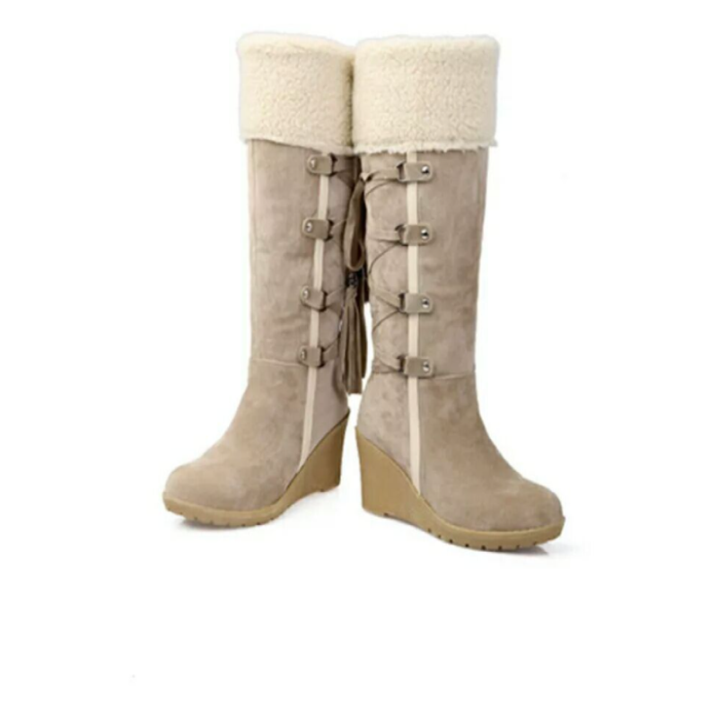 Botas Altas para Mujer con Corte Neutro | Ideal para Varias Estaciones