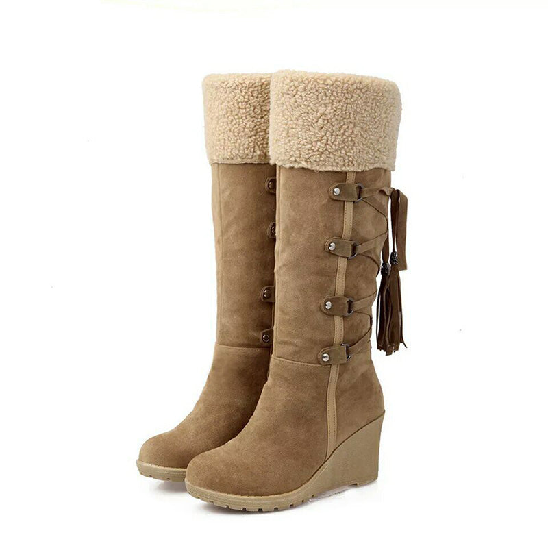 Botas Altas para Mujer con Corte Neutro | Ideal para Varias Estaciones