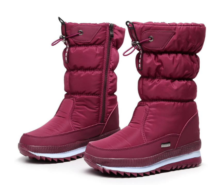 Botas De Nieve Con Diseño Cerrado Para Mujer | Ideal Para Uso Invernal