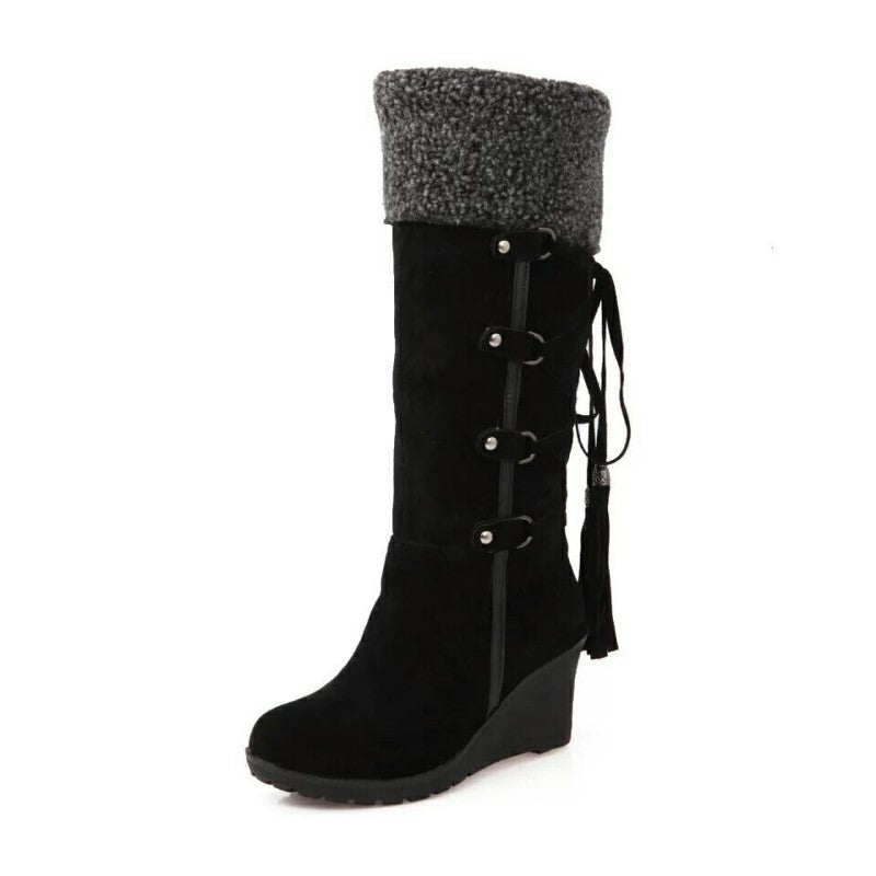 Botas Altas para Mujer con Corte Neutro | Ideal para Varias Estaciones