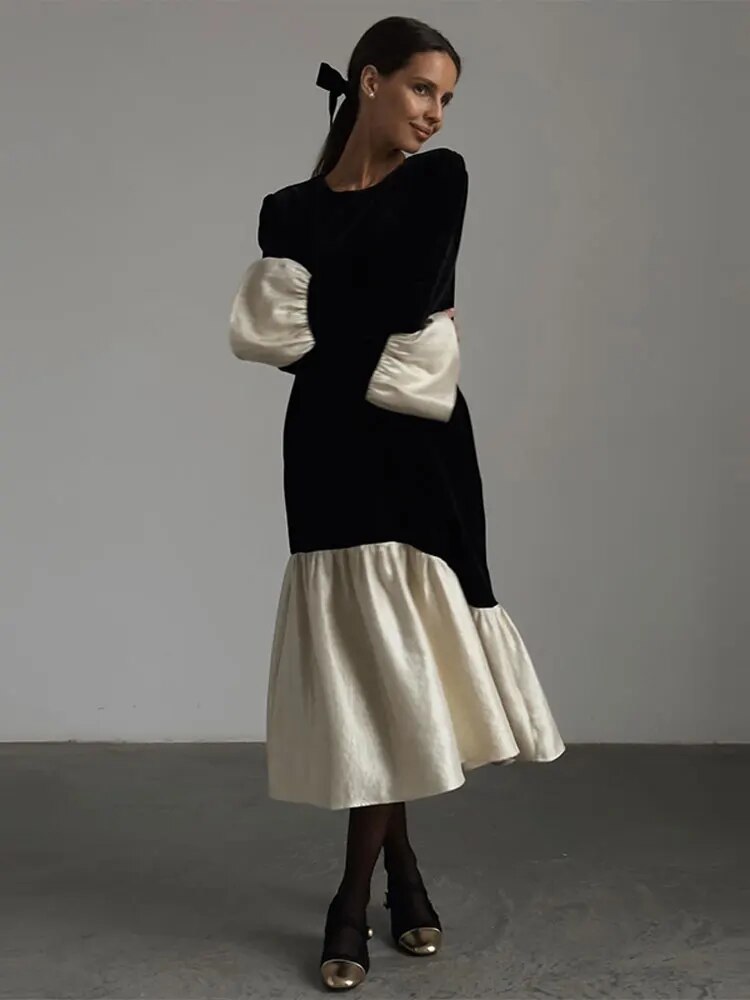 Vestido Largo Con Corte Ajustado Para Mujer | Ideal Para Eventos Formales Y Semi-Formales