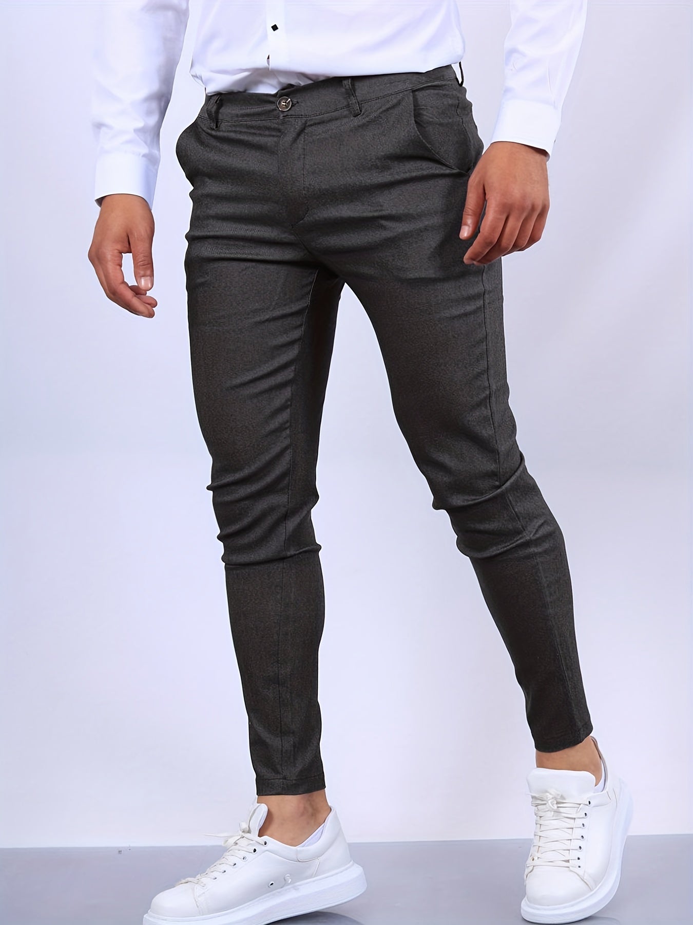 Pantalón Slim Para Hombres | Ideal Para Uso Profesional