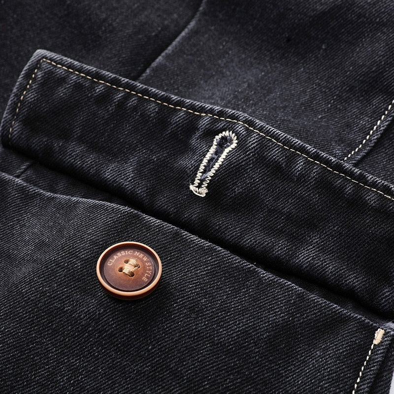Chaqueta Con Corte Estructurado Y Bolsillos Funcionales Para Hombre | Ideal Para Uso Profesional