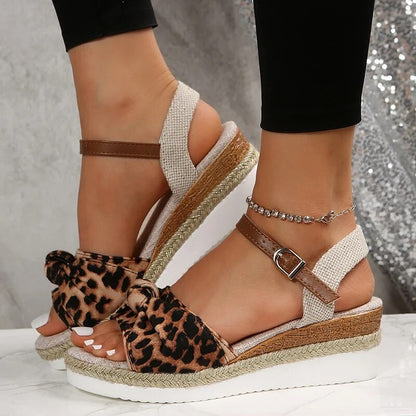 Sandalias de Plataforma con Tobillera para Mujer | Ideales para Uso Diario en Verano