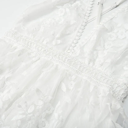 Vestido Con Tirantes Ajustables Y Escote En V Para Mujer | Ideal Para Uso En Verano