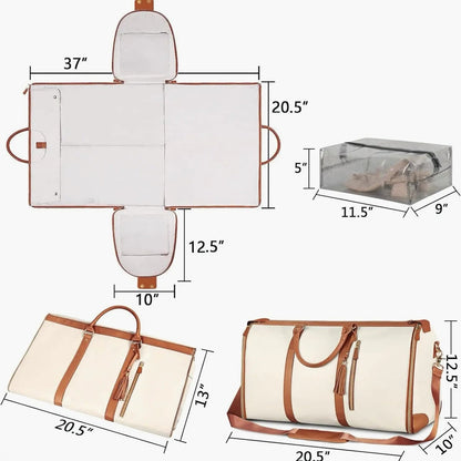 Bolsa De Viaje Con Compartimento Principal Para Desplazamientos Cortos | Ideal Para Viajes Breves