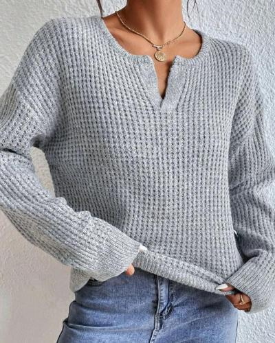 Jersey Con Cuello En V Y Manga Larga Para Adultos | Ideal Para Uso Diario E Informal