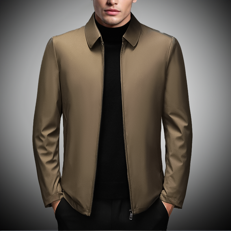 Chaqueta Ligera Con Cuello Y Bolsillos Funcionales Para Adultos | Ideal Para Uso Diario En Días Frescos