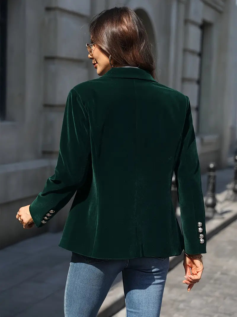 Blazer con Corte Ajustado para Mujer | Ideal para Uso Diario y Profesional