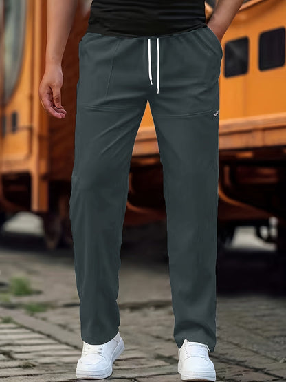 Pantalones con Cintura Ajustable para Hombre | Ideales para Uso Diario y Semi-Formal