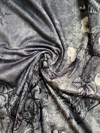 Vestido Midi Con Corte Asimétrico Y Estampado Abstracto Para Mujer | Ideal Para Uso Diario Y Eventos Informales