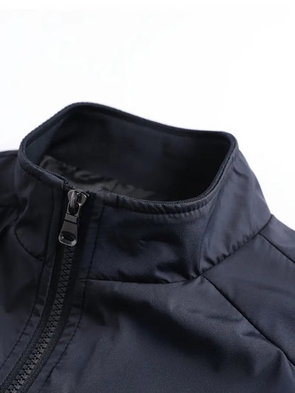 Chaqueta Ligera Con Cierre Frontal Para Hombre | Ideal Para Uso Diario Y Actividades Exteriores