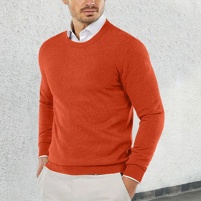 Jersey Con Cuello Redondo Y Corte Ajustado Para Hombre | Ideal Para Uso Diario