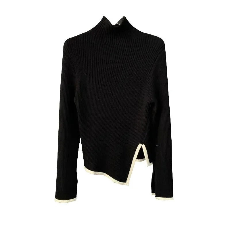 Jersey de Cuello Alto para Mujer | Ideal para Uso Diario en Temporada Fresca