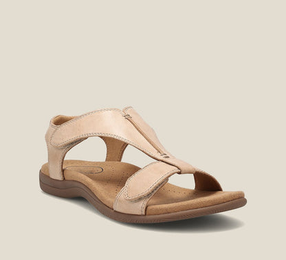 Sandalias Con Correa En T Y Cierre Ajustable Para Mujer | Ideales Para Caminatas Y Uso Diario