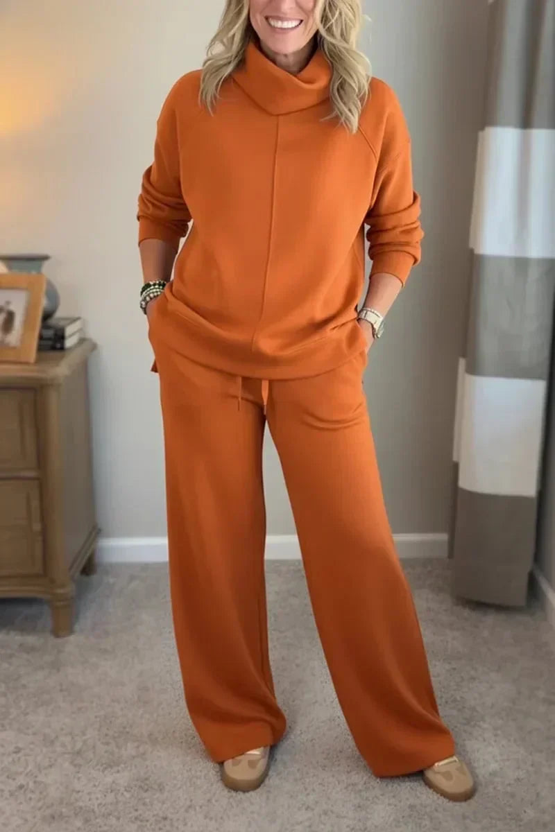 Conjunto de Dos Piezas con Top y Pantalón Coordinado para Mujer | Ideal para Uso en Casa o Momentos Informales