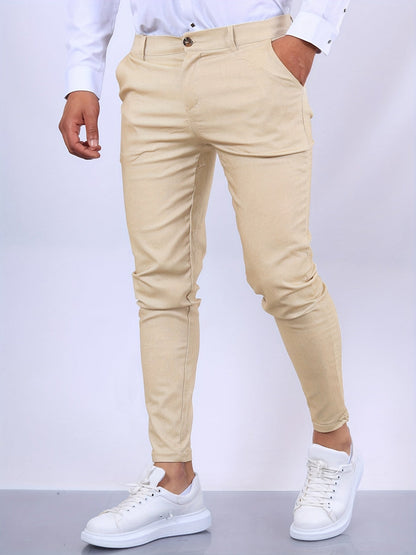 Pantalón Slim Para Hombres | Ideal Para Uso Profesional