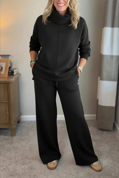 Conjunto de Dos Piezas con Parte Superior y Pantalón para Mujer | Ideal para Actividades Diarias