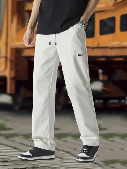 Pantalón Para Hombre Con Corte Holgado Y Cintura Ajustable | Ideal Para Uso Diario Y Actividades Informales
