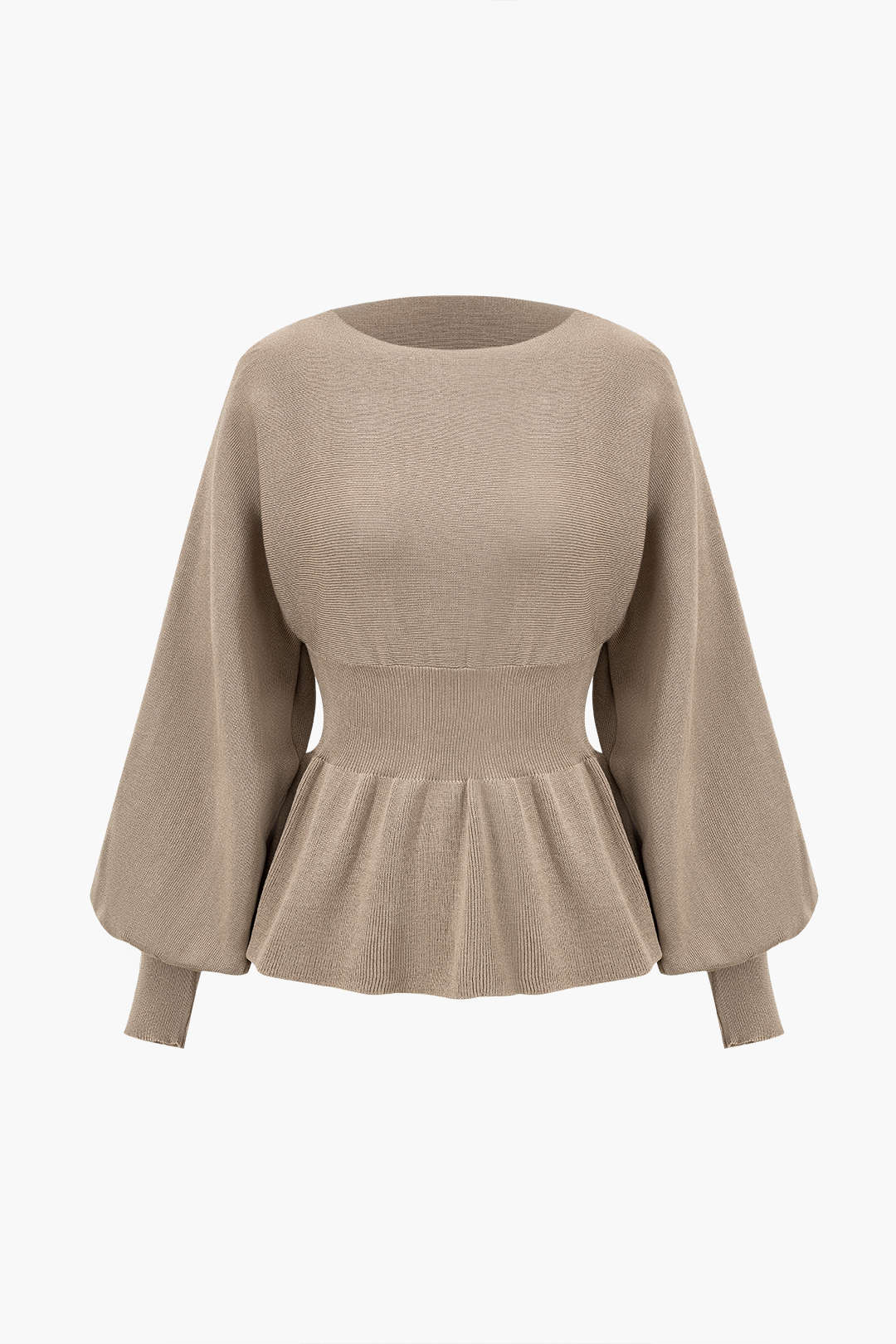 Conjunto De Dos Piezas Para Mujer Con Top Peplum Y Falda Lápiz | Ideal Para Uso Diario Y Trabajo